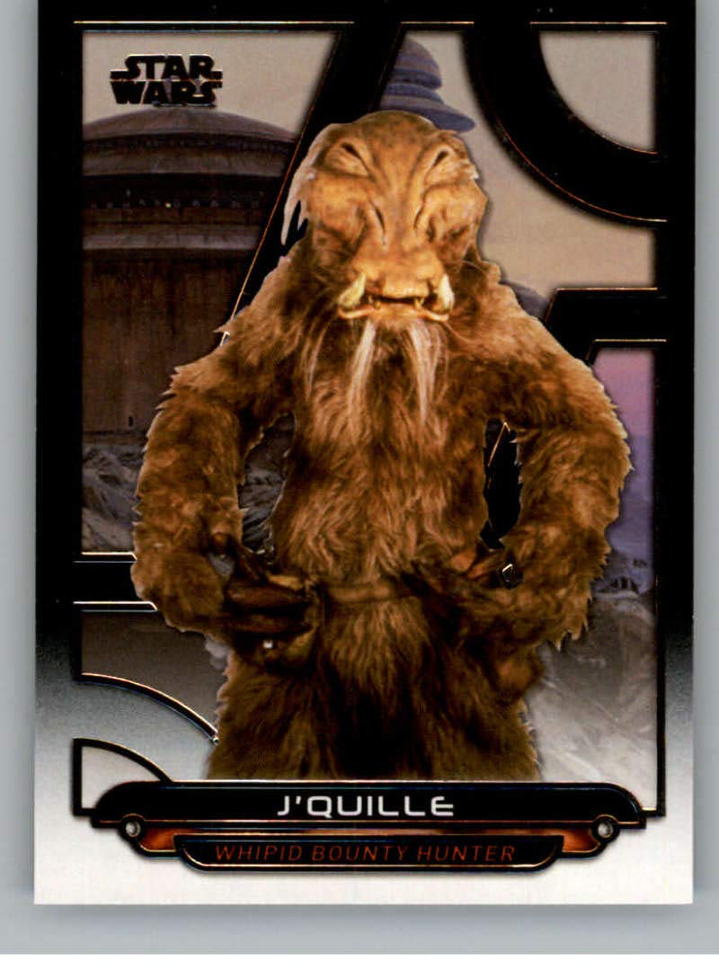 2018 Topps Star Wars Galactic Files #ROTJ-29 J'Quille Return
